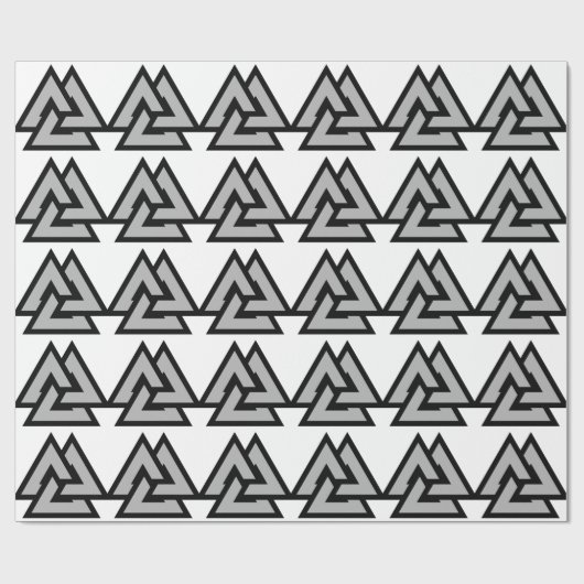 Valknut Cadeaupapier (Vlak)