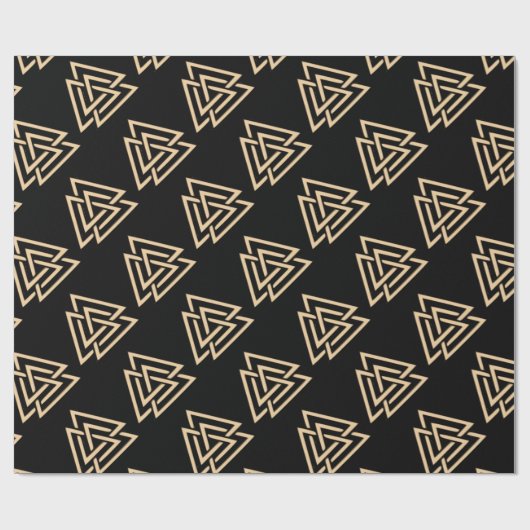 Valknut Cadeaupapier (Vlak)