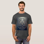 Valknut: El Símbolo de la Conexión entre Mundos T-shirt (Voorkant volledig)