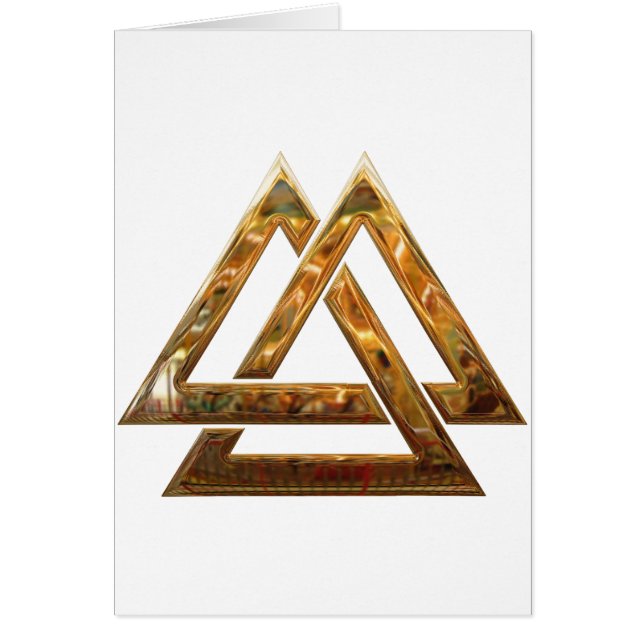 Valknut - Gold (Voorkant)