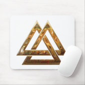 Valknut - Gold Muismat (Met muis)