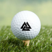  Valknut Golfballen (Insitu Shirt)