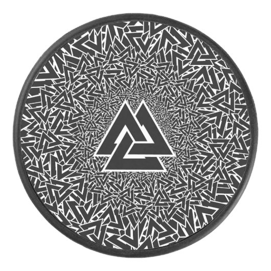 Valknut Hockey Puck (Voorkant)