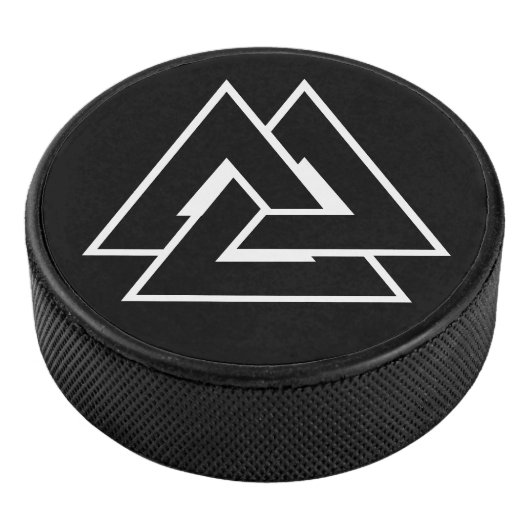 Valknut Hockey Puck (3/4)