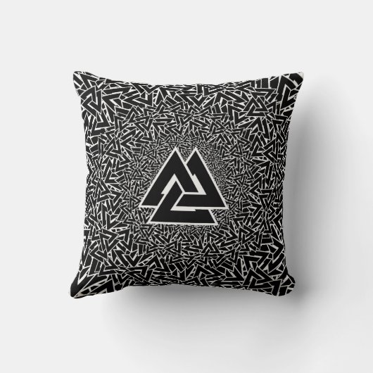 Valknut Kussen (Achterkant)