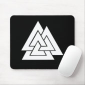 Valknut mousepad muismat (Met muis)