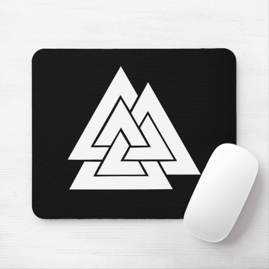 Valknut mousepad muismat (Met muis)