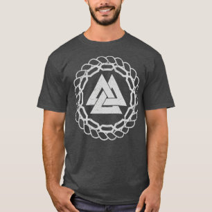 Valknut Noorse Runen Viking Noordmannen Mythologie T-shirt