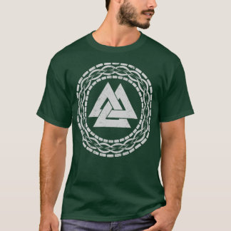 Valknut Norse Runes Viking Northmen Mythologie 1 T-shirt