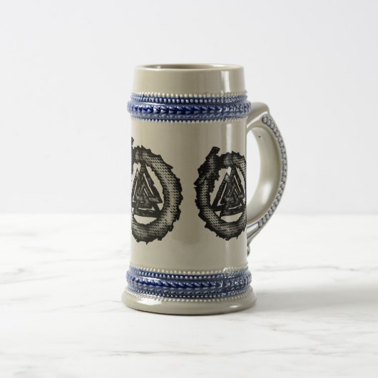 Valknut (Ouroboros) Bierpul (Voorkant rechts)