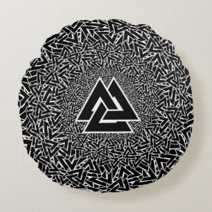 Valknut Rond Kussen
