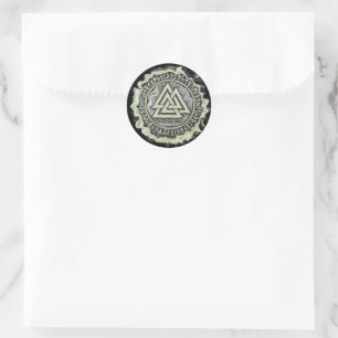 Valknut Ronde Sticker