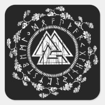 Valknut - Runes Sticker