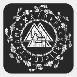 Valknut - Runes Sticker
