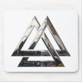 Valknut - Silver Muismat (Voorkant)