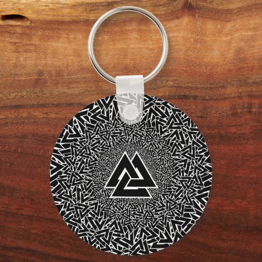 Valknut Sleutelhanger (Achterkant)