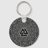Valknut Sleutelhanger (Achterkant)