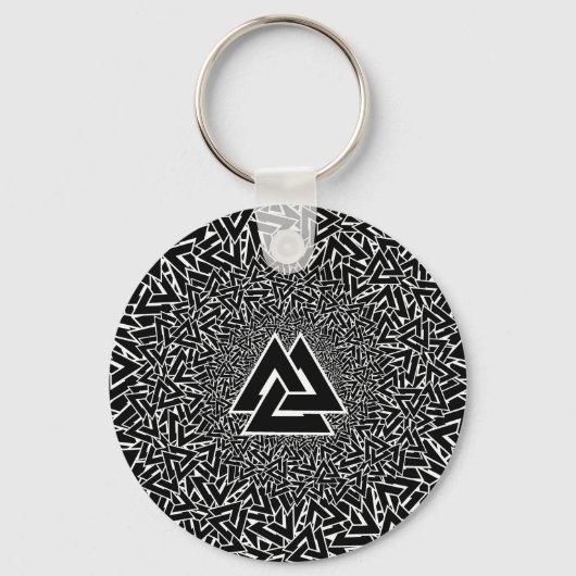 Valknut Sleutelhanger (Achterkant)