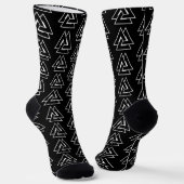 Valknut Sokken (Gebogen)