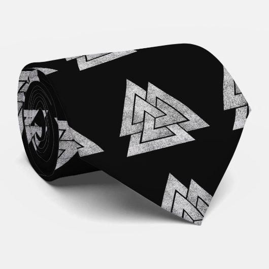 Valknut Stropdas (Opgerold)