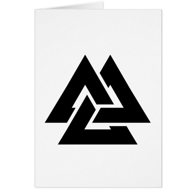 Valknut Symbol triquetra (Voorkant)