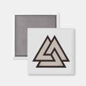 Valknut-symbool Magneet (Voorkant / Achterkant)