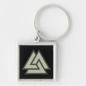 Valknut-symbool Sleutelhanger (Voorkant)