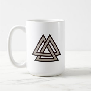 Valknut symbool variant koffiemok