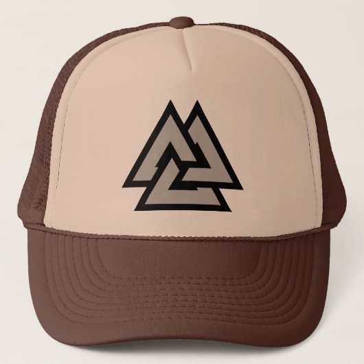 Valknut Trucker Hat Trucker Pet (Voorkant)