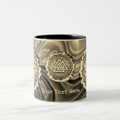 Valknut Tweekleurige Koffiemok (Center)