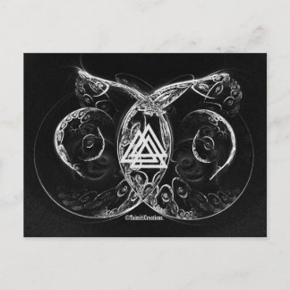 Valknut - Viking brengt het aan de orde Briefkaart