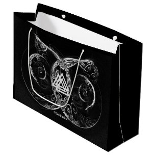 Valknut - Viking brengt het aan de orde Large Cadeautasje