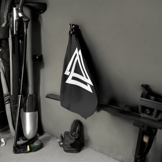 Valknut Viking Golfhanddoek