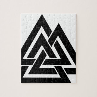 Valknut Viking Norse Nordic Protection Symbol Odin Legpuzzel