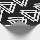 Valknut Viking Triangle Art Cadeaupapier (Hoek)