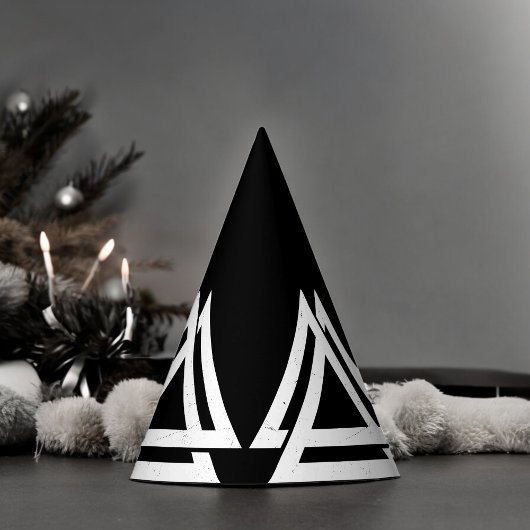 Valknut Viking Triangle Art Feesthoedjes