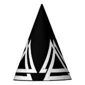 Valknut Viking Triangle Art Feesthoedjes (Voorkant)