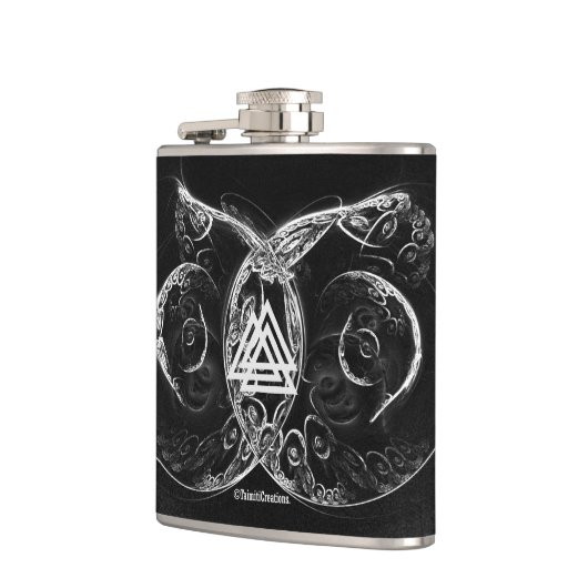 VALKNUT . Viking's verhoor Heupfles (Links)