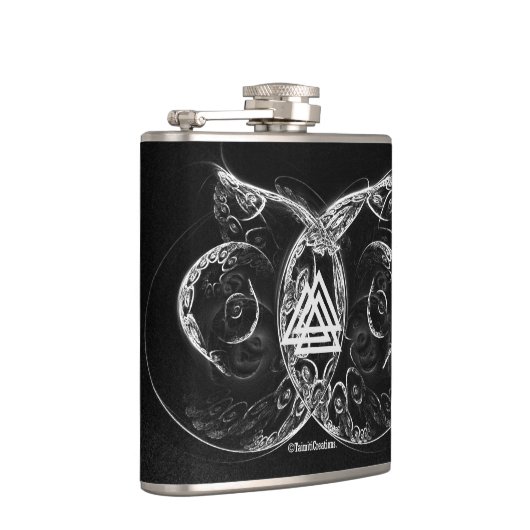 VALKNUT . Viking's verhoor Heupfles (Rechts)