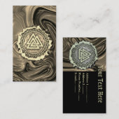 Valknut Visitekaartje (Voorkant / Achterkant)