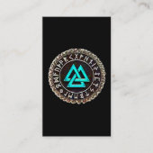 Valknut~ (Winding)  Visitekaartje (Voorkant)