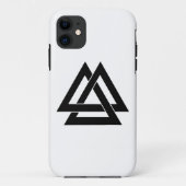 Valknut - zwart Case-Mate iPhone case (Achterkant)