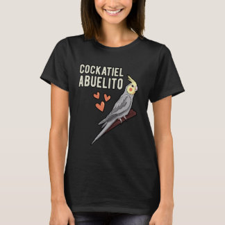 Valkparkiet Abuelito Papegaai Eigenaar Opa Kaketoe T-shirt