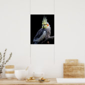 Valkparkiet Print (Keuken)