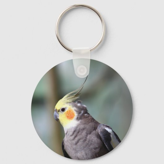 Valkparkiet Sleutelhanger (Voorkant)