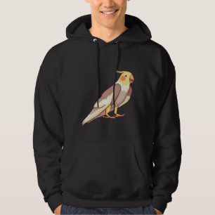 Valkparkiet vogel papegaai hoodie