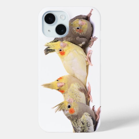 Valkparkieten Case-Mate iPhone Case (Achterkant)