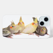 Valkparkieten Case-Mate iPhone Case (Achterkant (horizontaal))