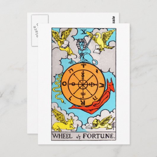 valkuil briefkaart (Voorkant / Achterkant)