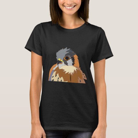 Valkvogel t-shirt (Voorkant)